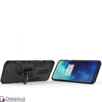 Sustiprintas dėklas 4in1 - juodas (Oneplus 7T Pro)